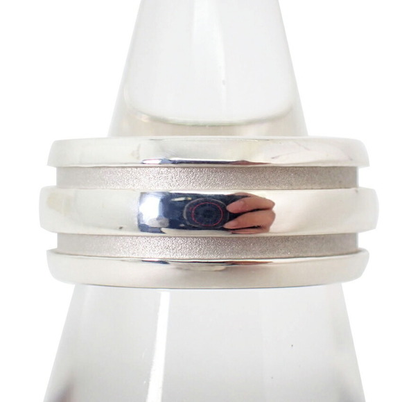 TIFFANY 925 Double Line Ring Size 12